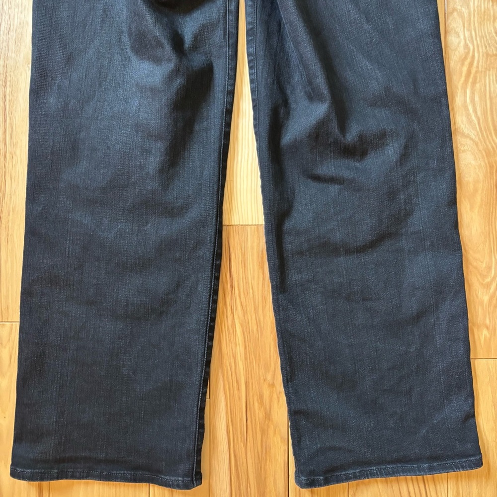 Madewell The Perfect Vintage Wide Leg Jean Black Rinse Wash - Picture 8 of 11